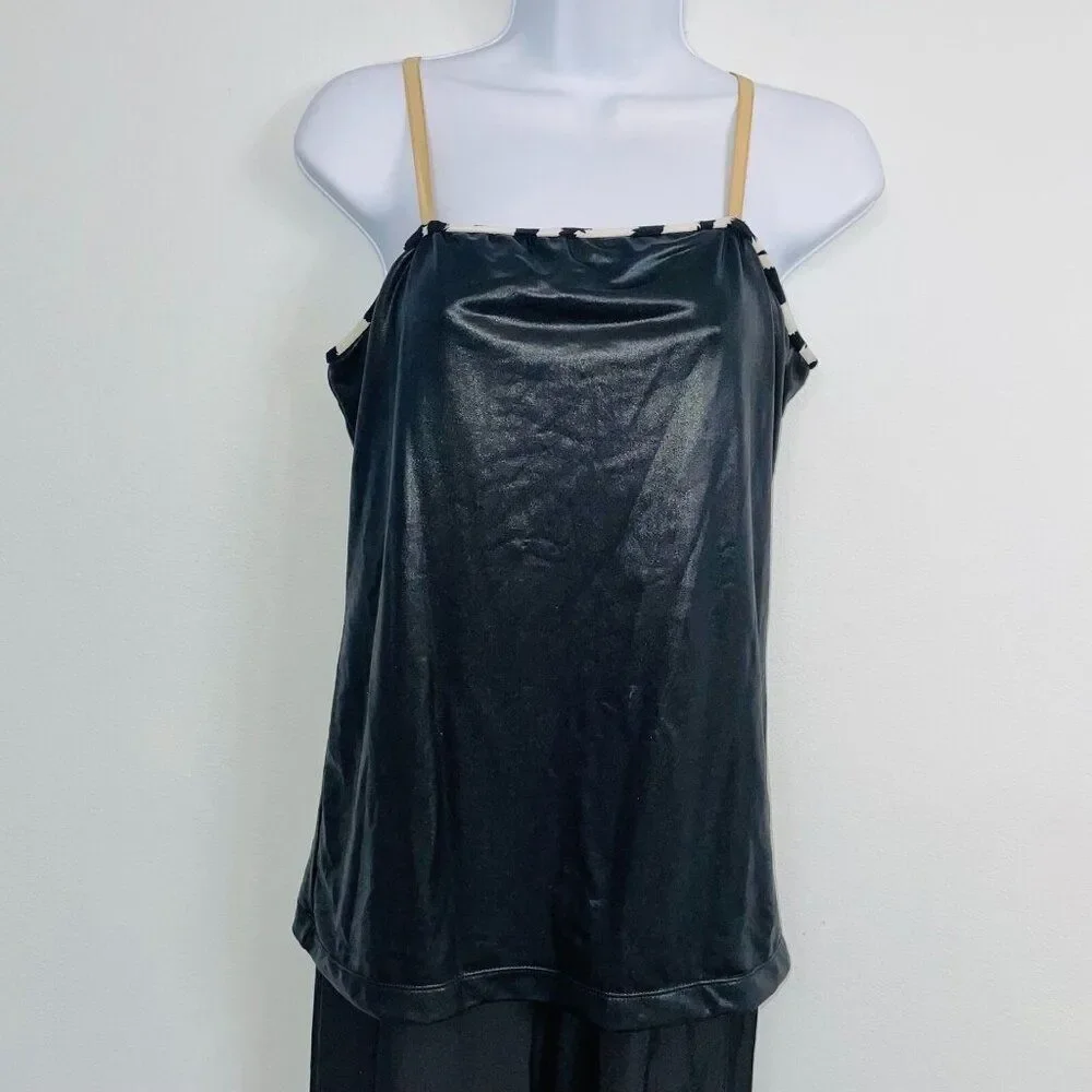 Revolution Dancewear 0417 Womens M Dance Black One Piece Competition Theatre